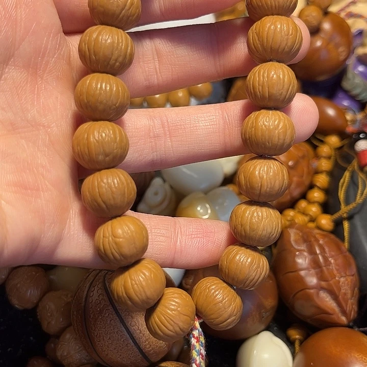 橄榄核手串/手链猴头素串