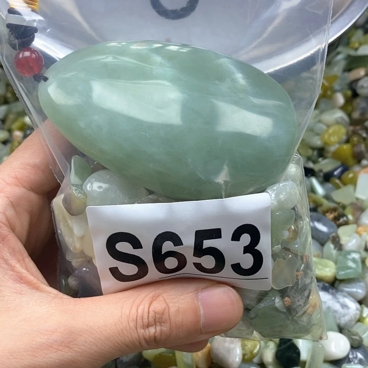 蛇纹石玉未镶嵌鱼缸石