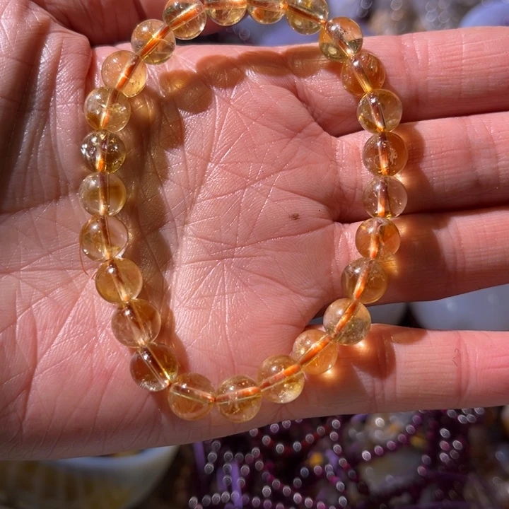 玛瑙/玉髓未镶嵌手链