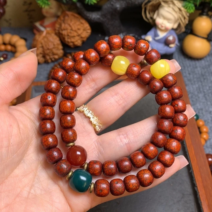 星月菩提吊坠菩提