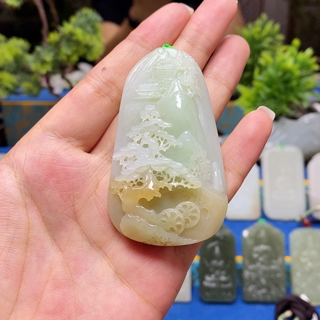 【闪购商品】颈饰未镶嵌和田玉