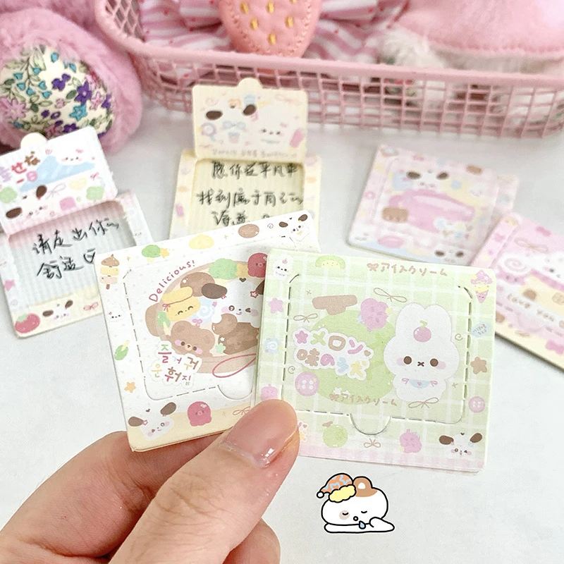 撕拉卡diy卡通自制刮刮乐积分互动抽奖券闺蜜情侣礼物留言卡