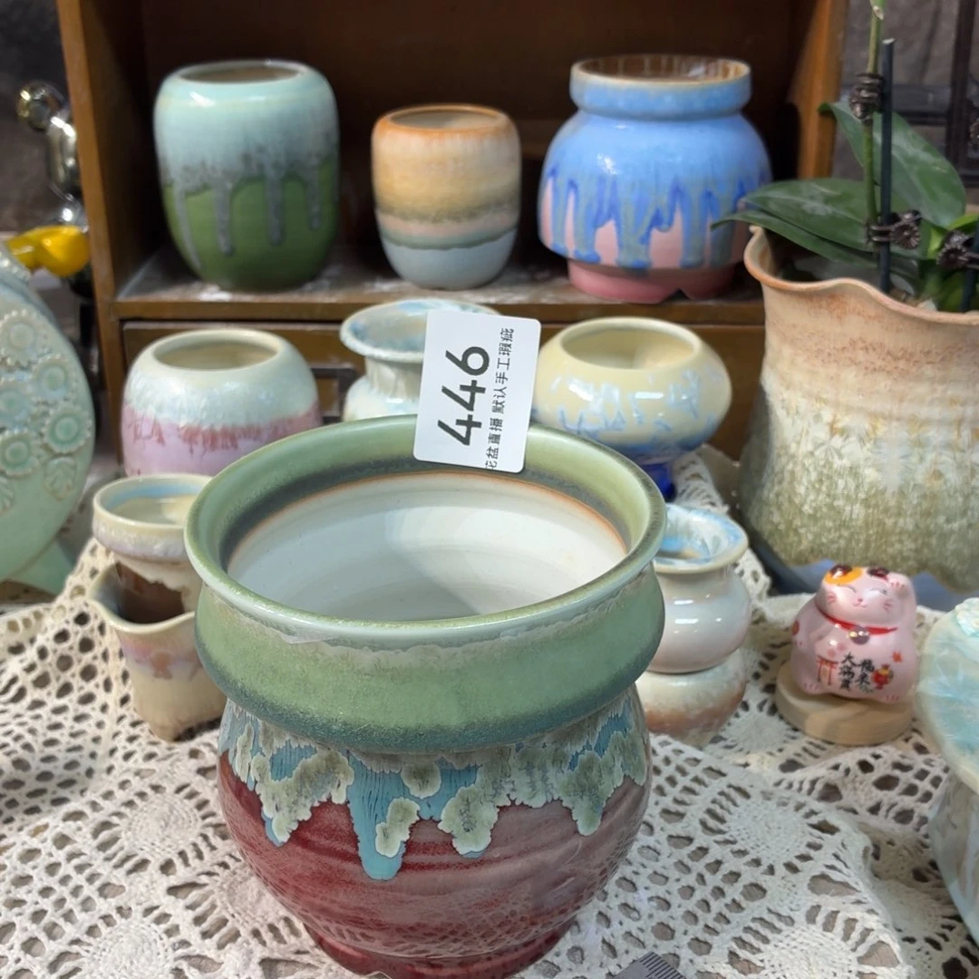 景德镇陶瓷艺术花盆