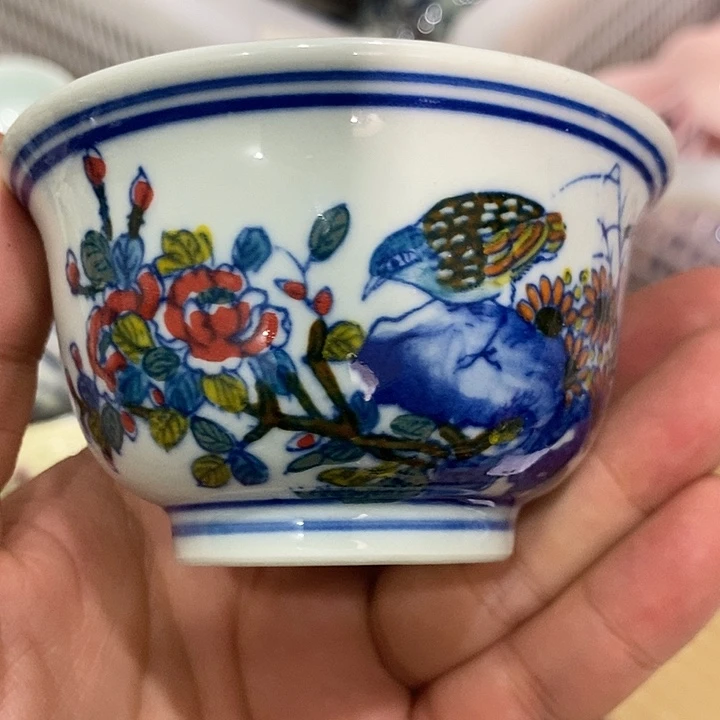 摆件景德镇陶瓷主人杯24566