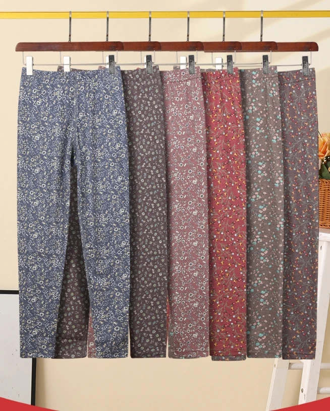 女士花保暖裤 2237 -A116****