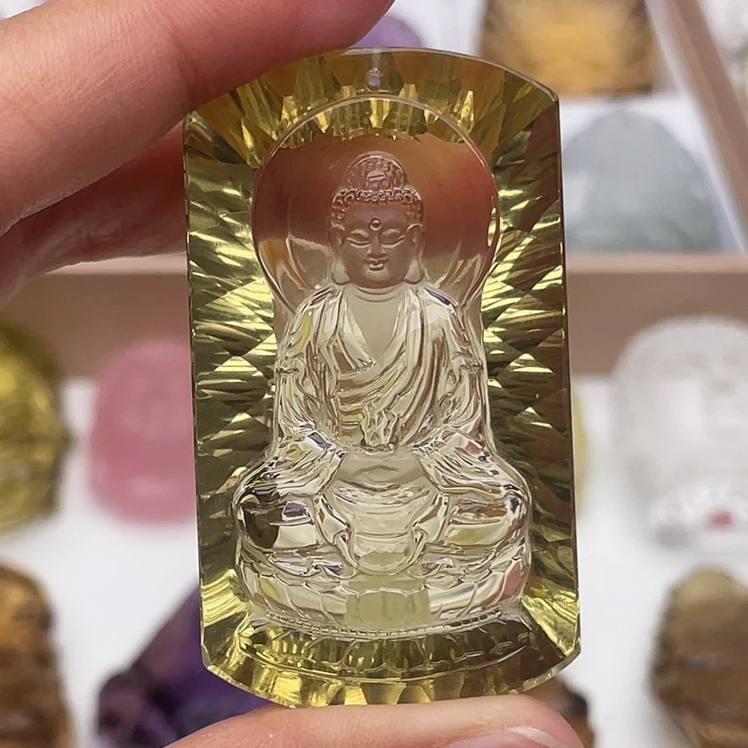 未镶嵌水晶颈饰定制吊坠如来