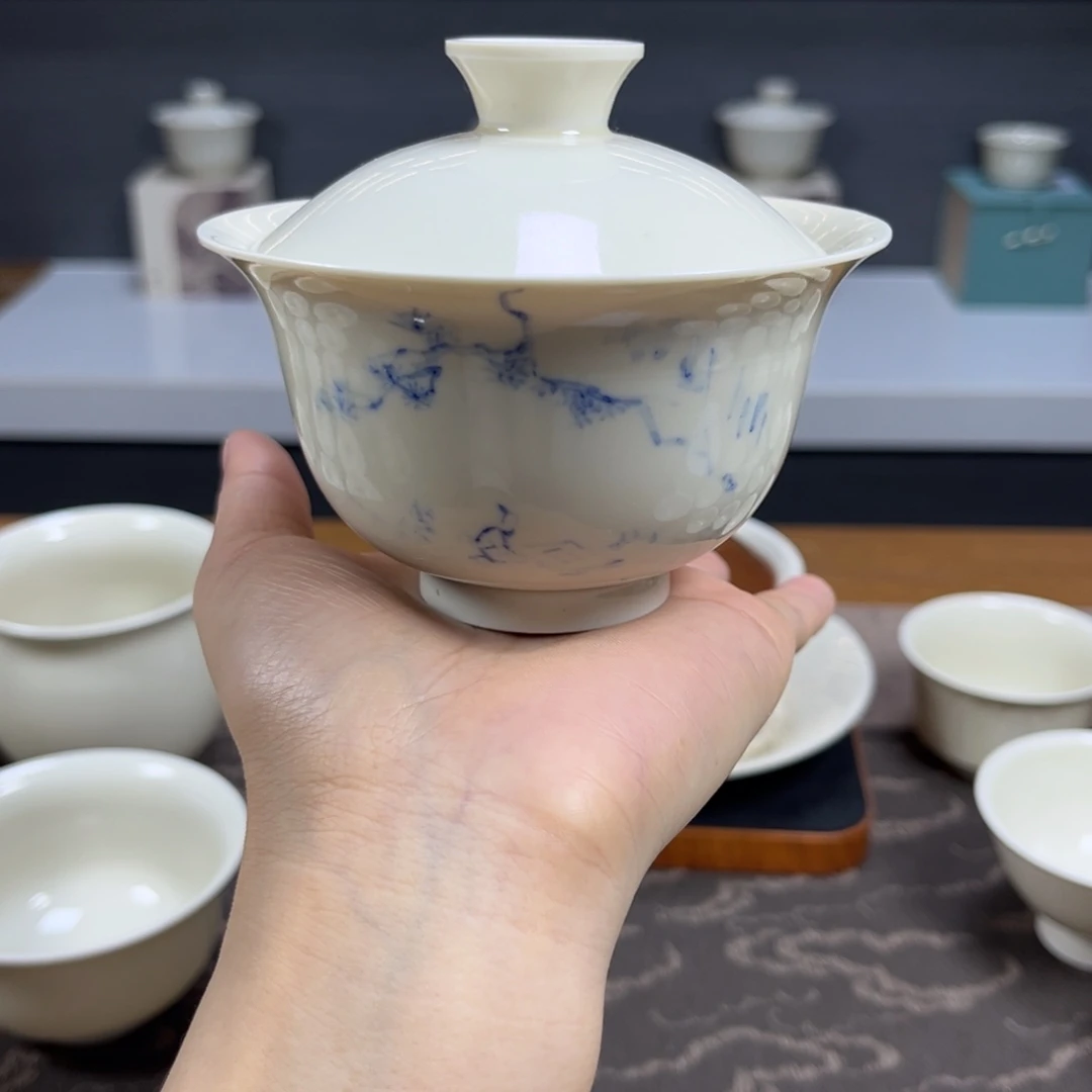 全手工 高温定瓷 微瑕捡漏价