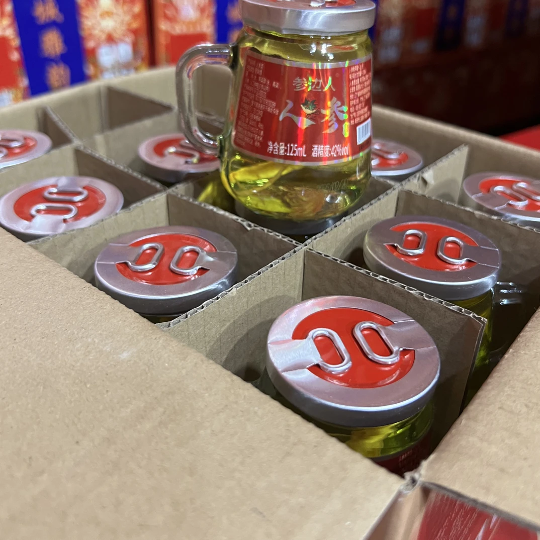 无品牌口粮酒参边人一箱24瓶