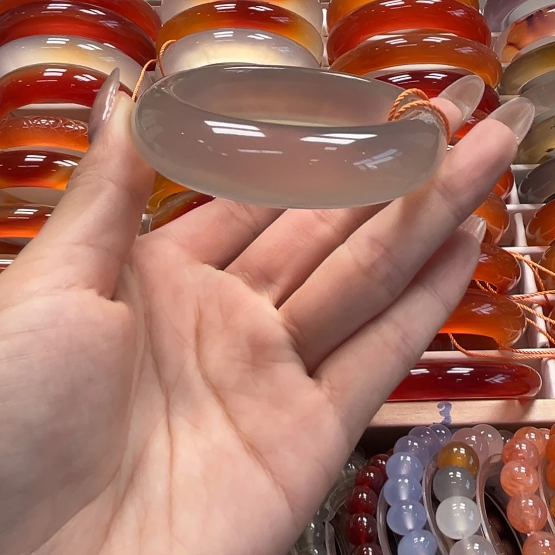 手镯玛瑙/玉髓未镶嵌小*花