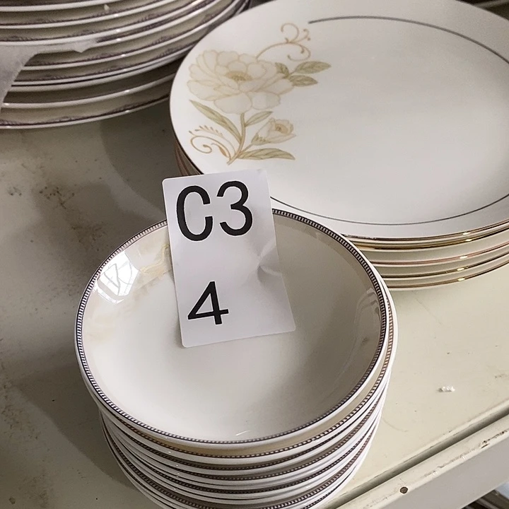 瓷十个味碟c34千里江山