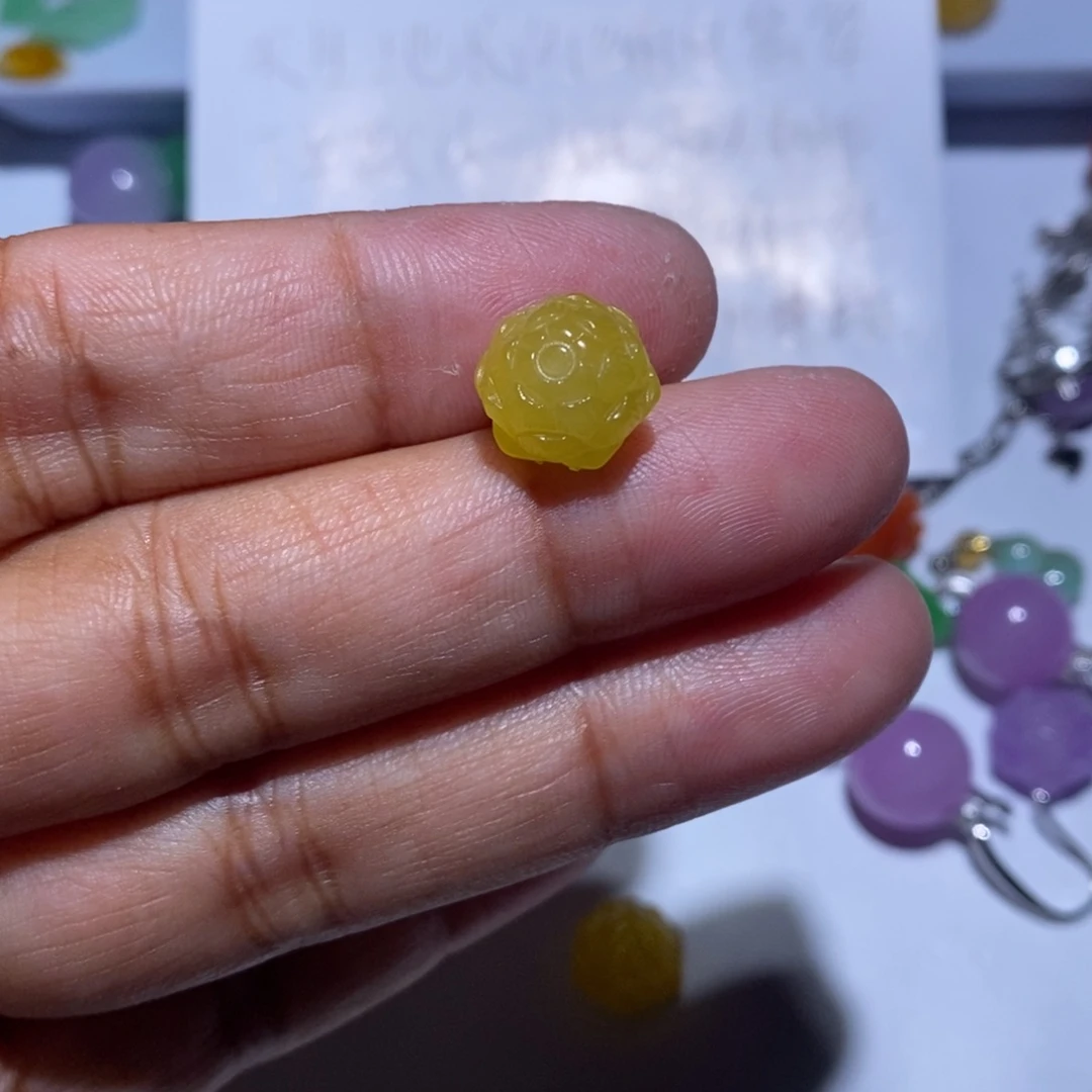 颈饰未镶嵌翡翠小***家镶嵌戒指托底