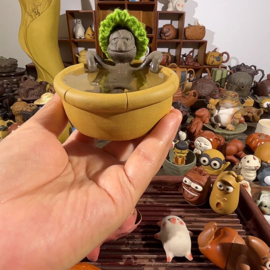 紫砂茶壶L****d纯手工制作过程非常重要