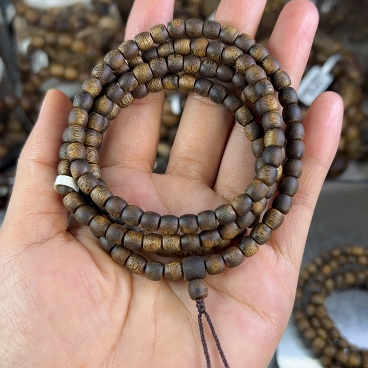 沉香沉香碎屑奇楠沉香0.5鼓珠多圈