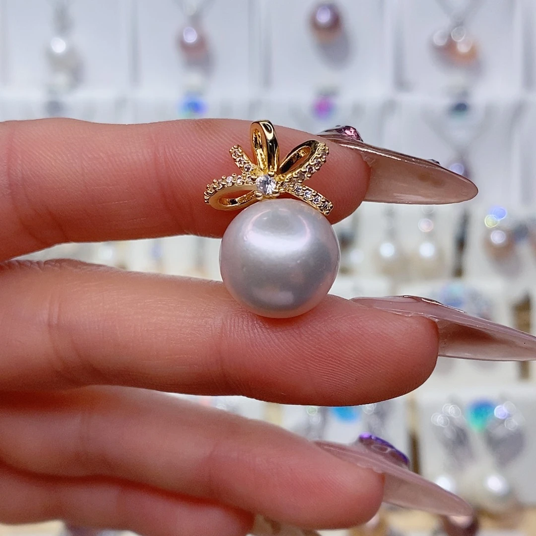 淡水珍珠吊坠(赠链)未镶嵌14➕