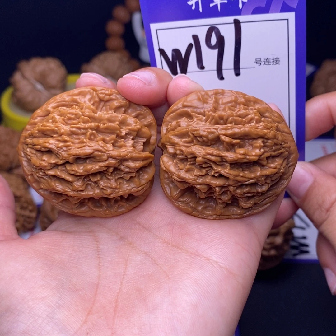 吊坠文玩核桃W191链接 虎头41尺