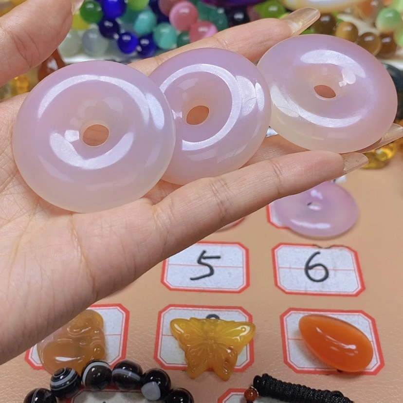 【闪购商品】玛瑙/玉髓颈饰未镶嵌沫*