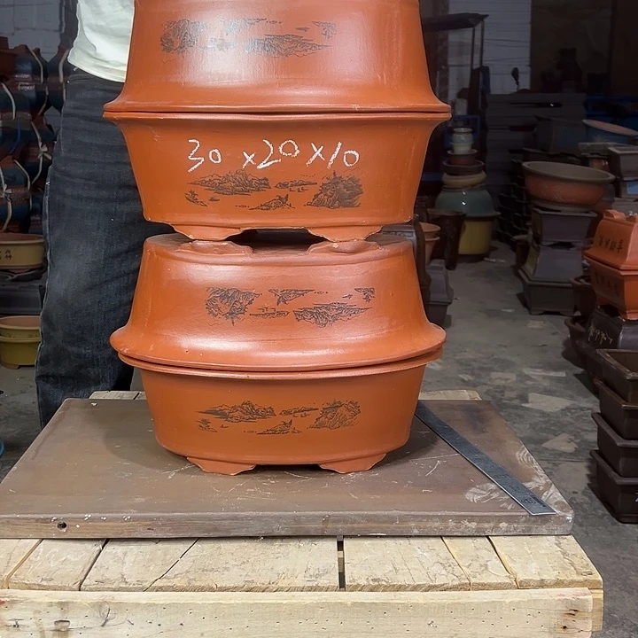 紫砂花盆紫砂花盆