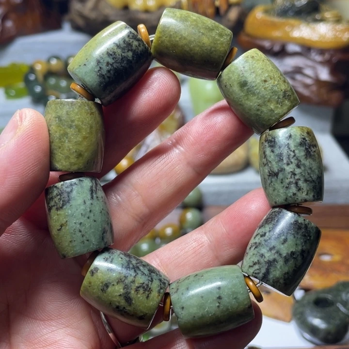 【闪购商品】岫岩河磨玉（透闪石质玉）未镶嵌挂件