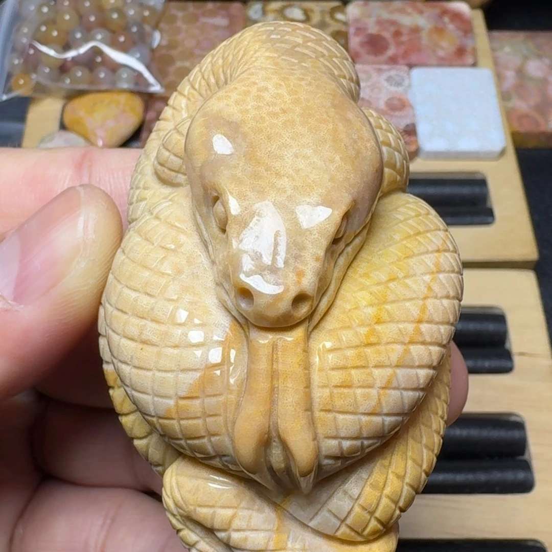 硅化玉纯天然色有机玉石未镶嵌