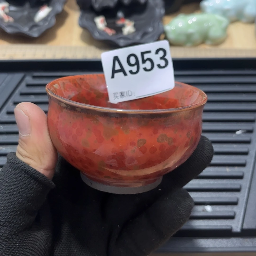 宝***屋瓷片茶摆件工艺品摆件666