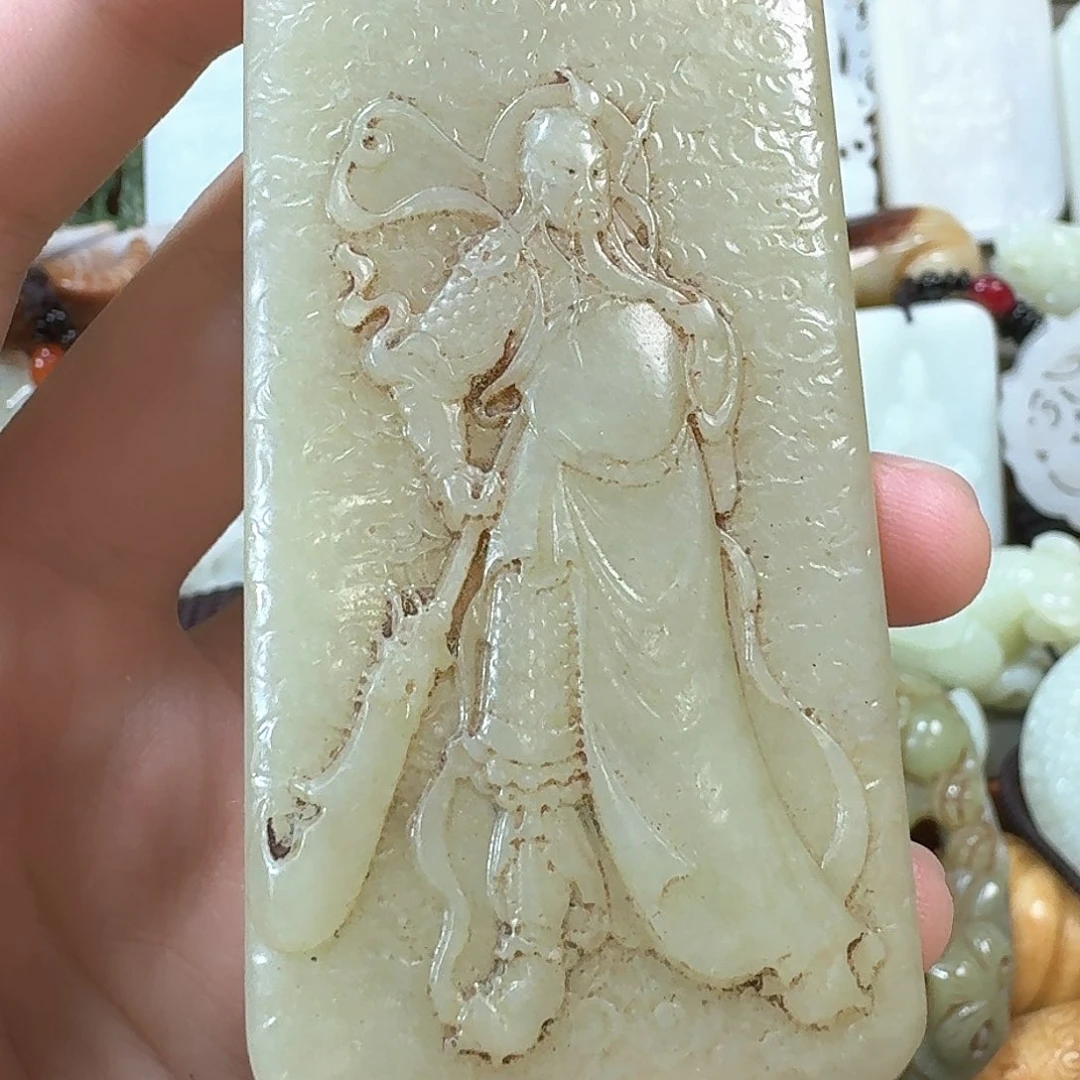 未镶嵌和田玉挂件