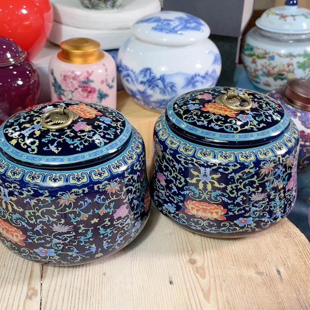 【闪购商品】罐陶瓷茶叶罐密封罐