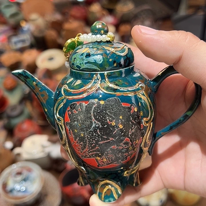 S***舍一家特色复古茶器瓷器