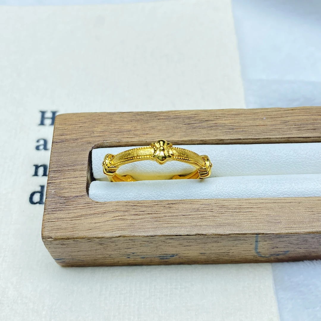 戒指 B黄色鸢尾花闭口戒指多样性发一件46463