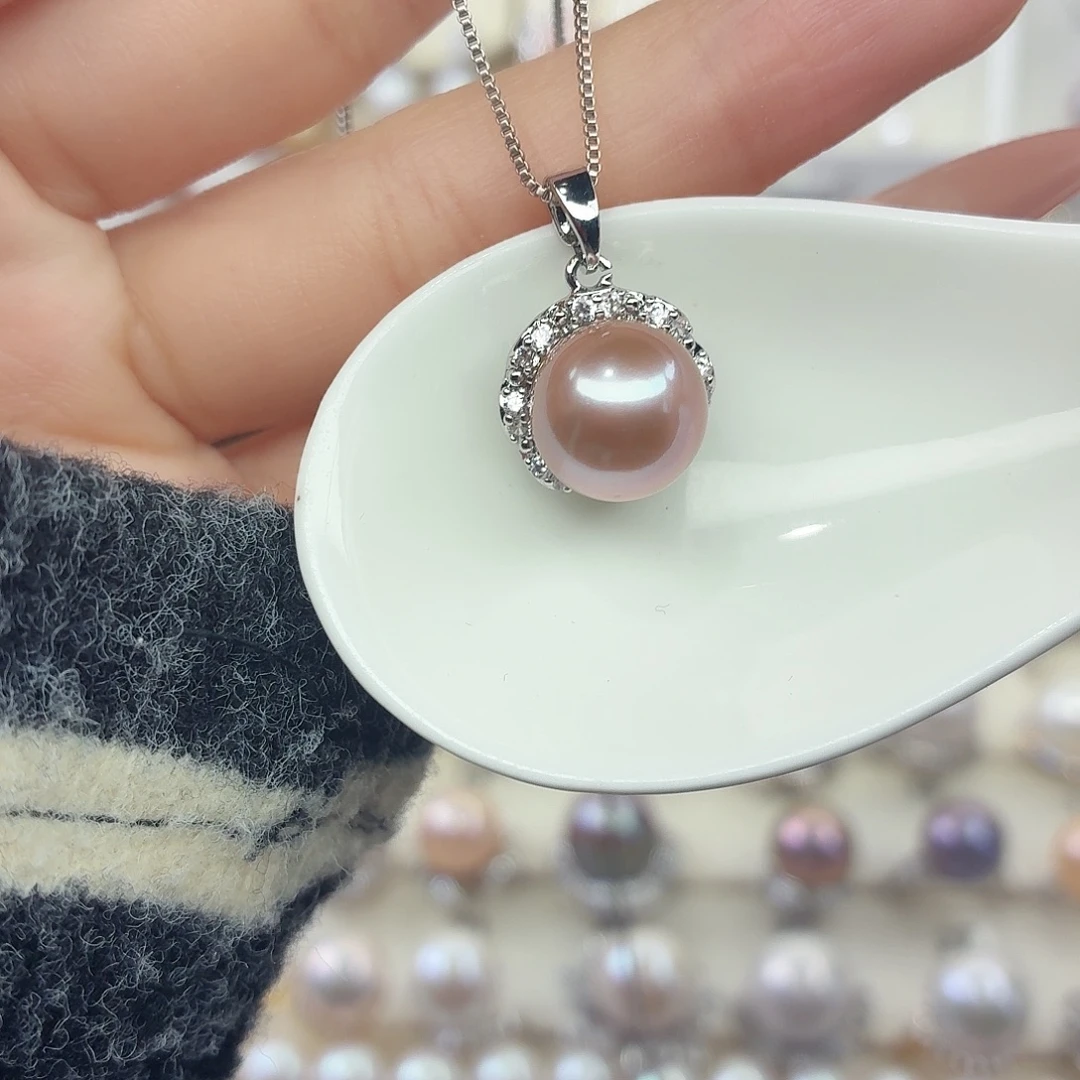 合金淡水珍珠颈饰F