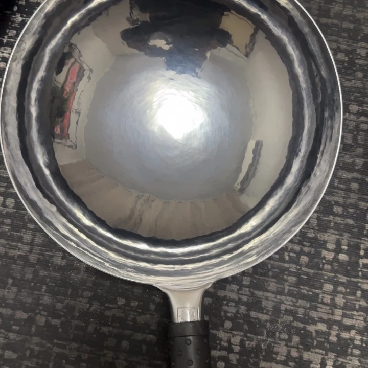 熟铁手工锻打铁锅34
