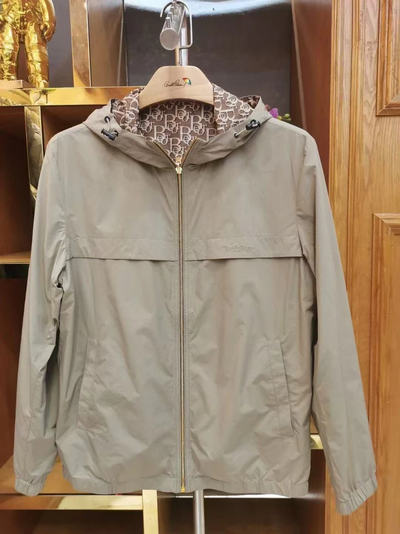 雷男2025新款外套男款春秋休闲印花男夹克