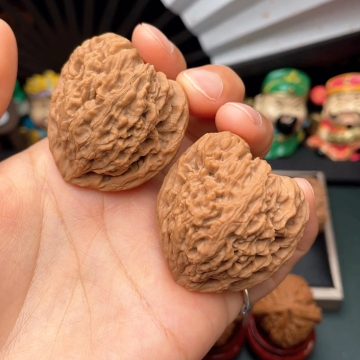 文玩核桃吊坠39尺高炮天残