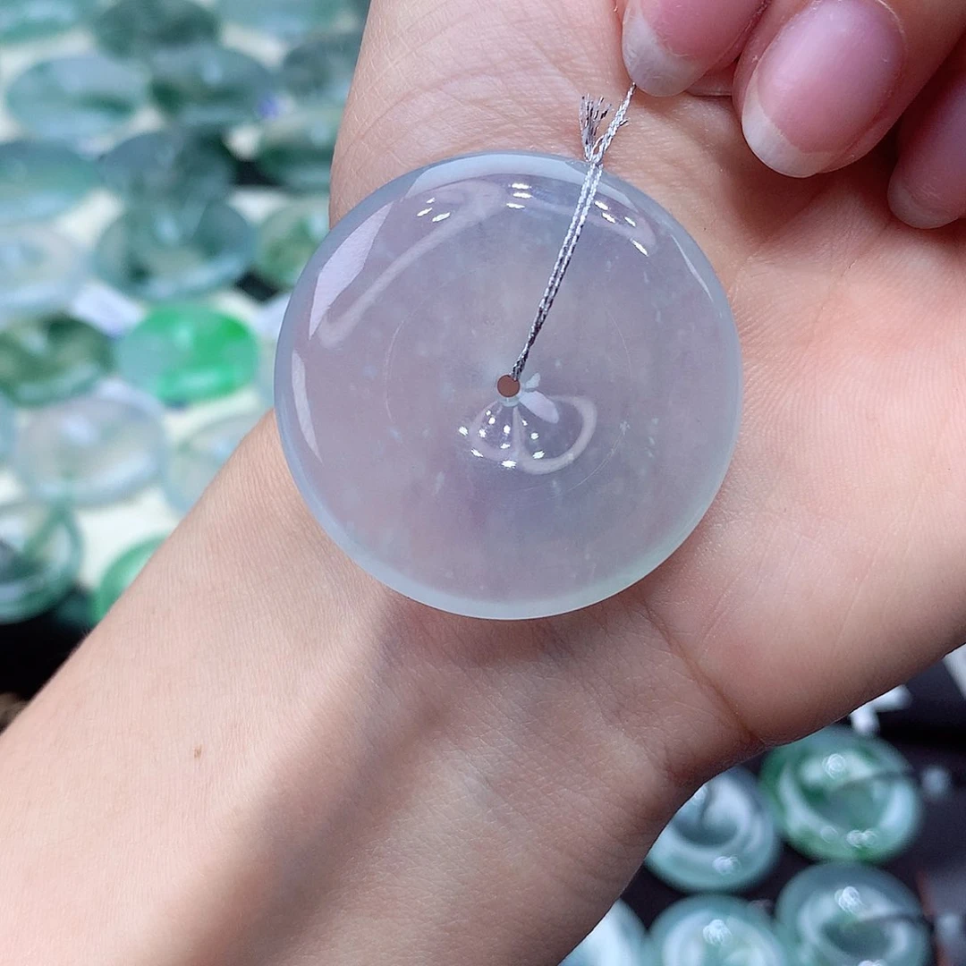 颈饰未镶嵌翡翠编号75尺寸34.2/5.7