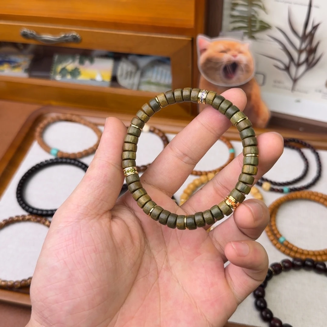 M***o维腊木（绿檀）手串/手链