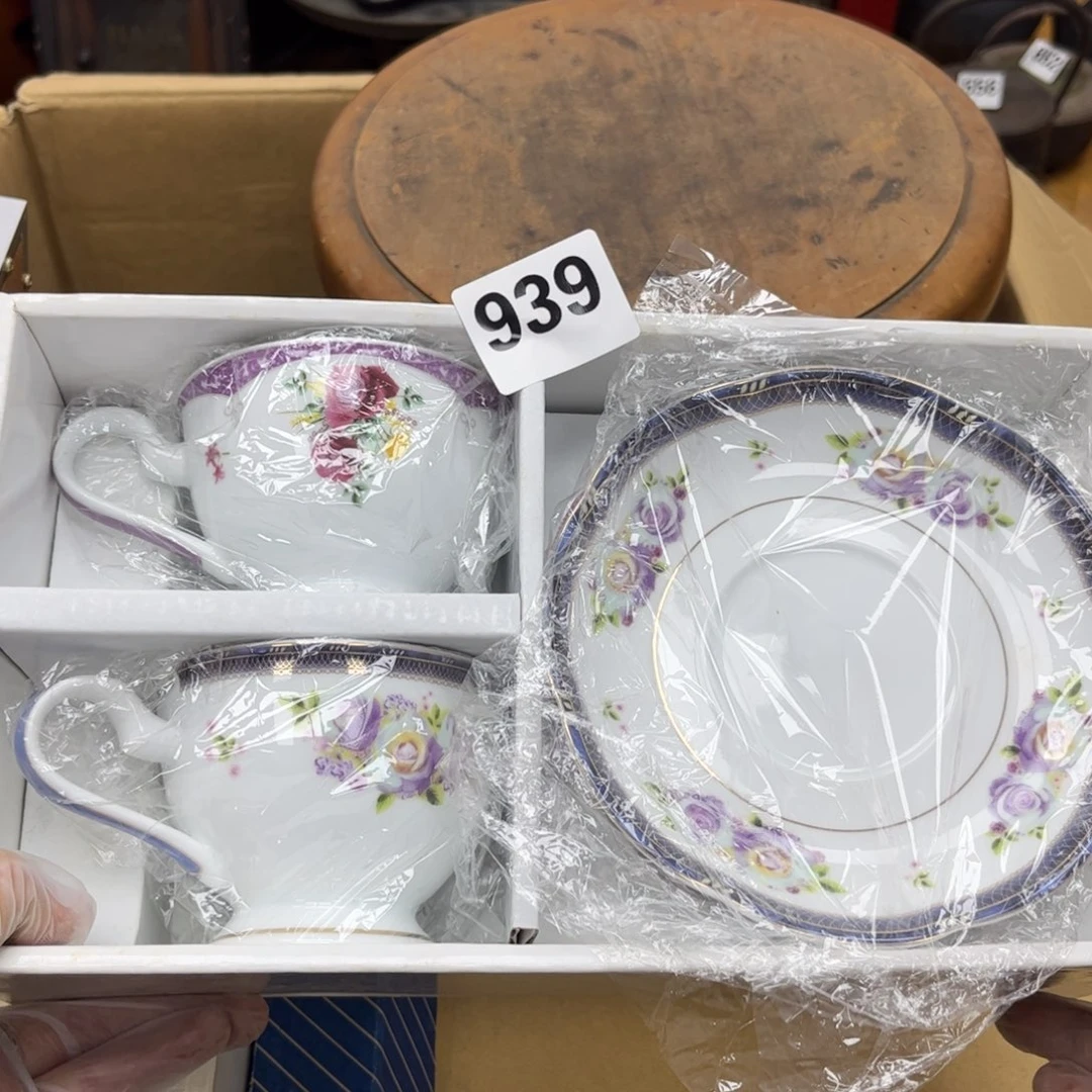 瓷片摆件工艺品摆件666