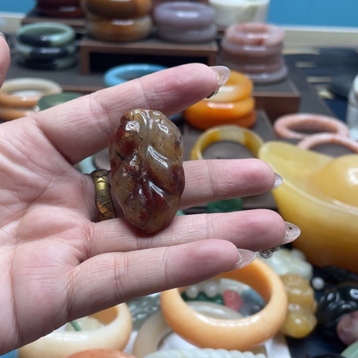 石英质玉手镯合金七*