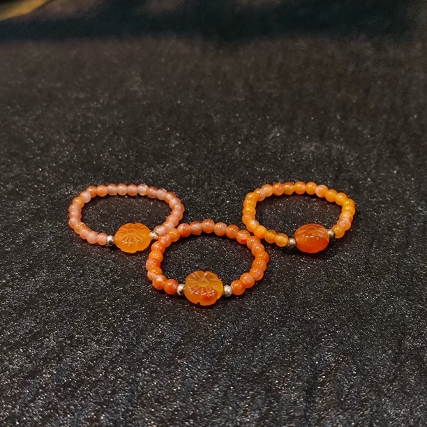 【书记甄选】天然南红戒圈多样性发一件 BB387