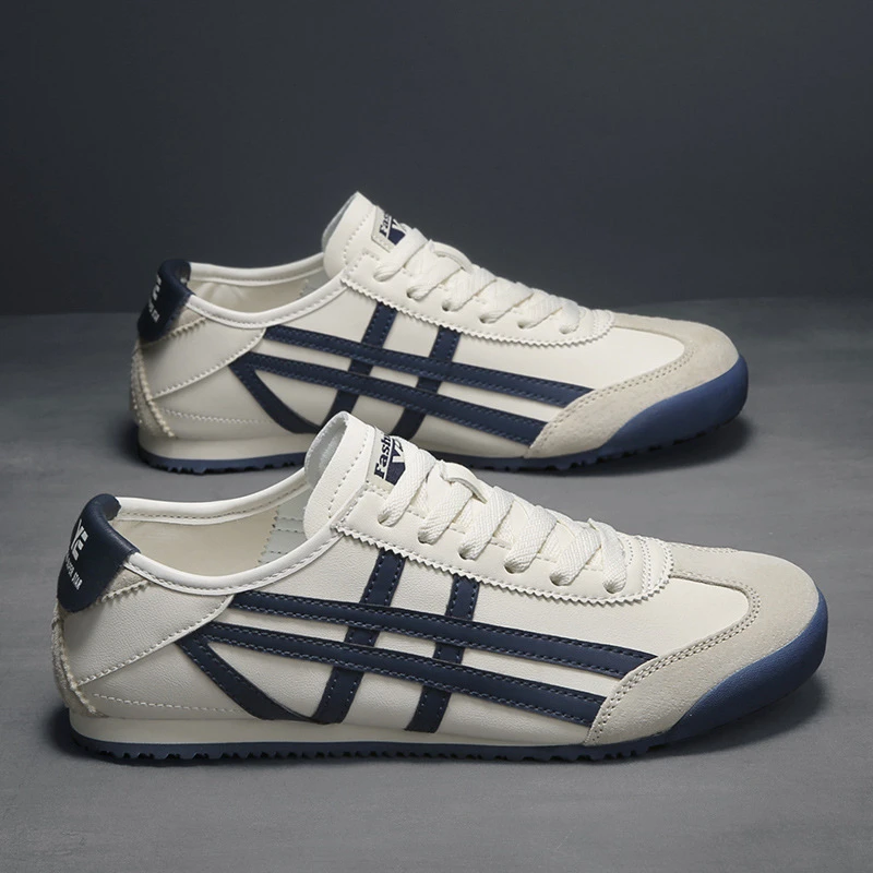 男鞋春季新款夏季百搭复古平底阿甘潮鞋网红爆款休闲运动鞋男