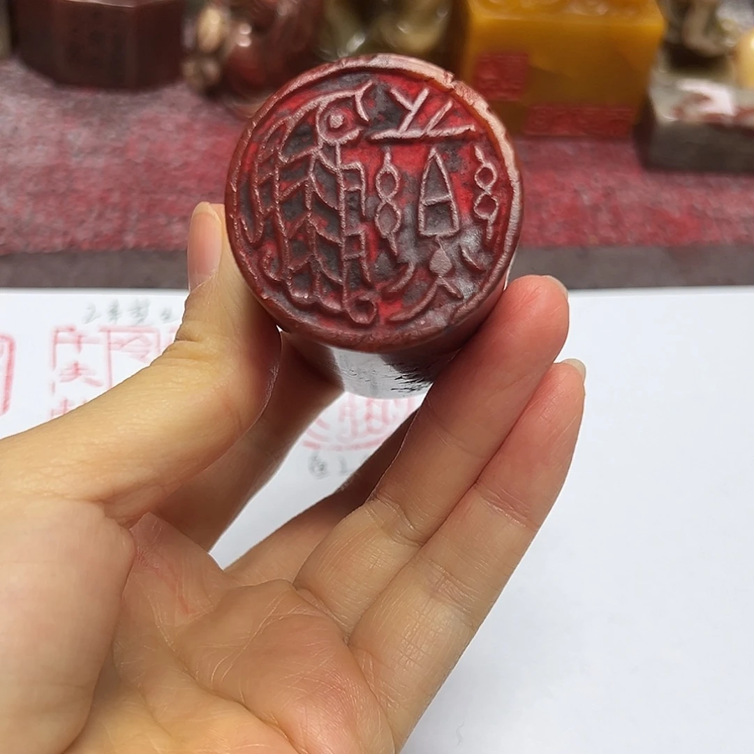 一***心印石寿山石印章。。。。。。。。
