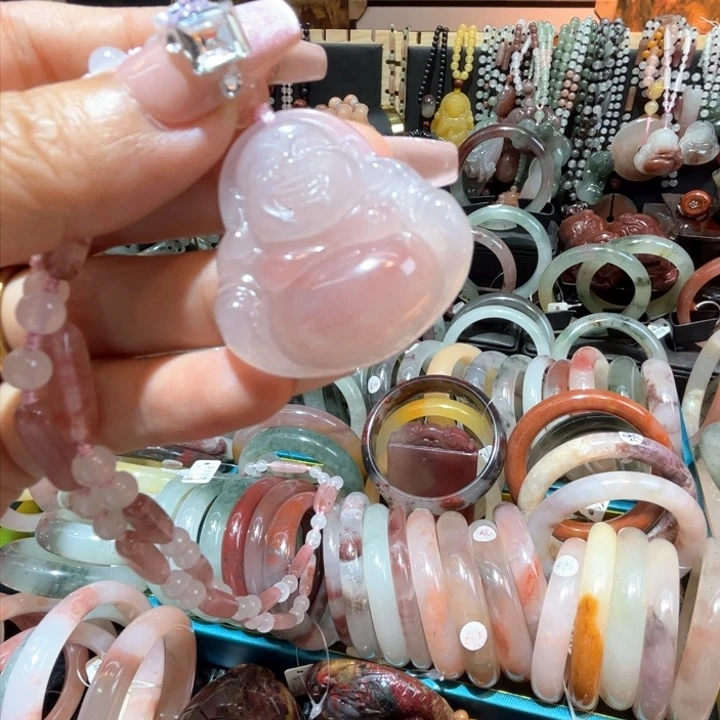 石英质玉手镯未镶嵌灵