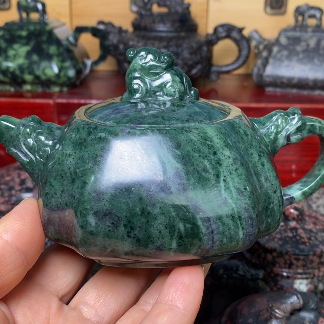 藏玉药王石福利款龙尊壶230cc