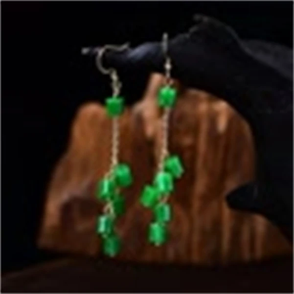 铜合金 干青喜庆中国风甘青鞭炮 设计感长款帽子68-18199