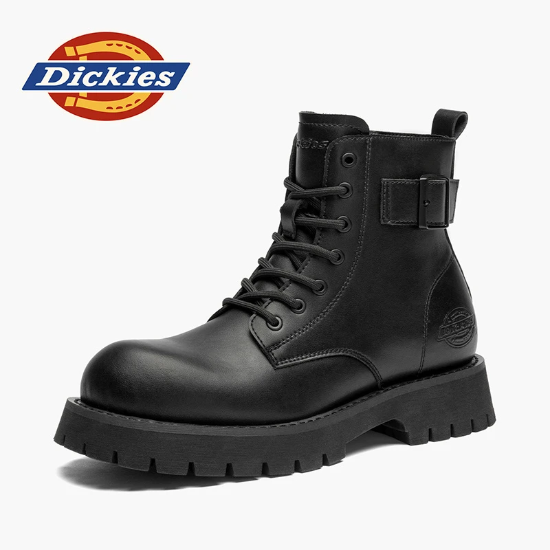 Dickies男鞋冬季时尚百搭马丁靴男款耐磨防滑短靴户外运动工装靴