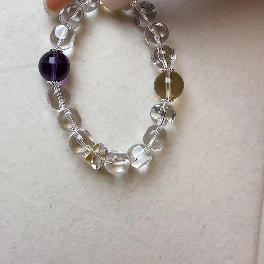 水晶手链未镶嵌大气上档次