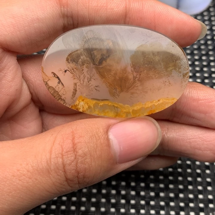 玛瑙/玉髓颈饰未镶嵌C***文