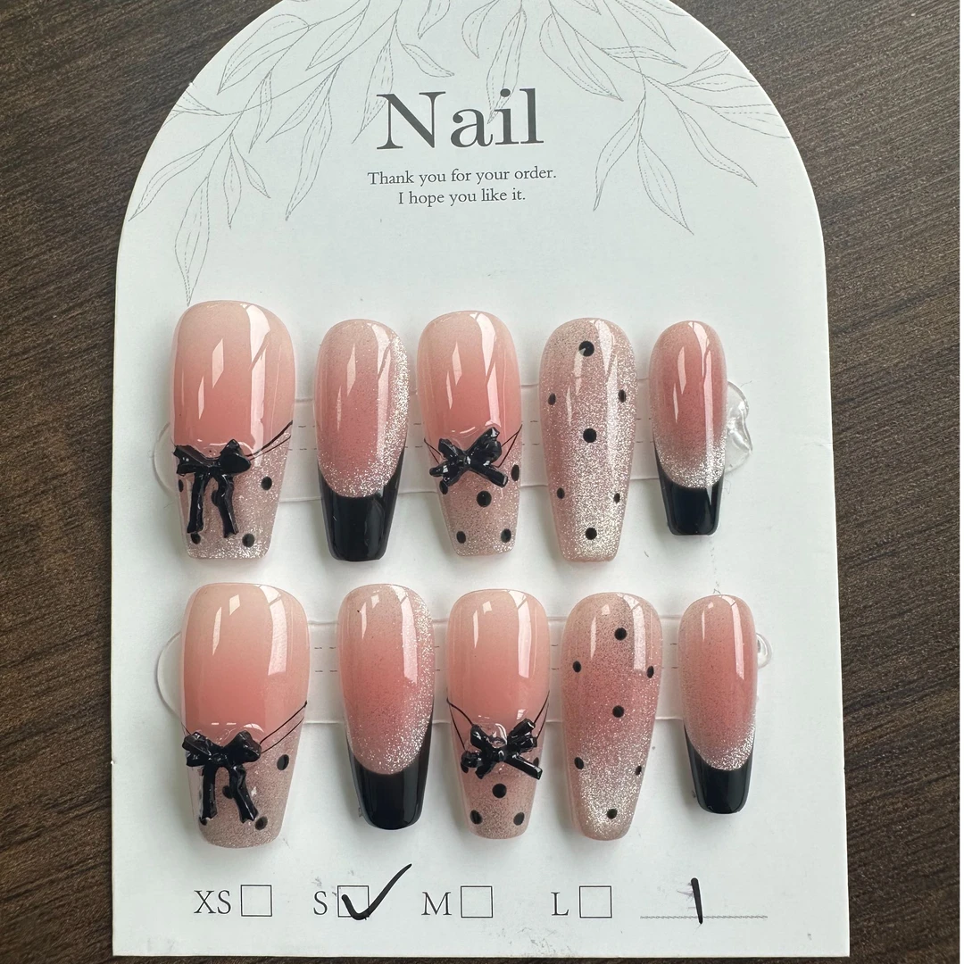 medinilla【银纱蝶缚】2025夏季新款高级感手工猫眼穿戴甲ins可拆卸