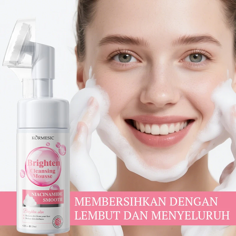 BPOM印尼KORMESIC烟酰胺洁面慕斯Cleansing mousse现货