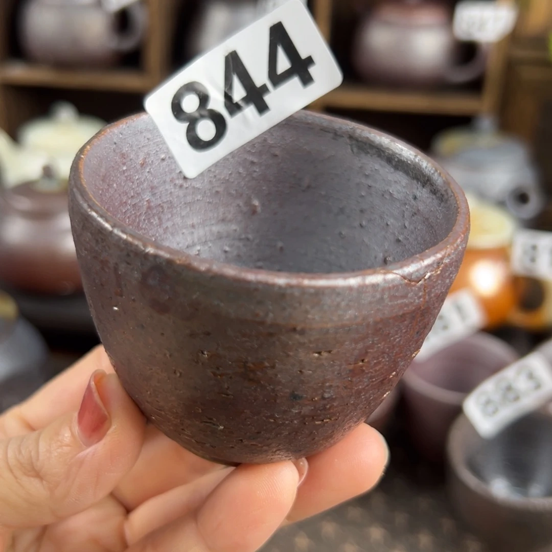 杯柴烧茶器主人杯微瑕