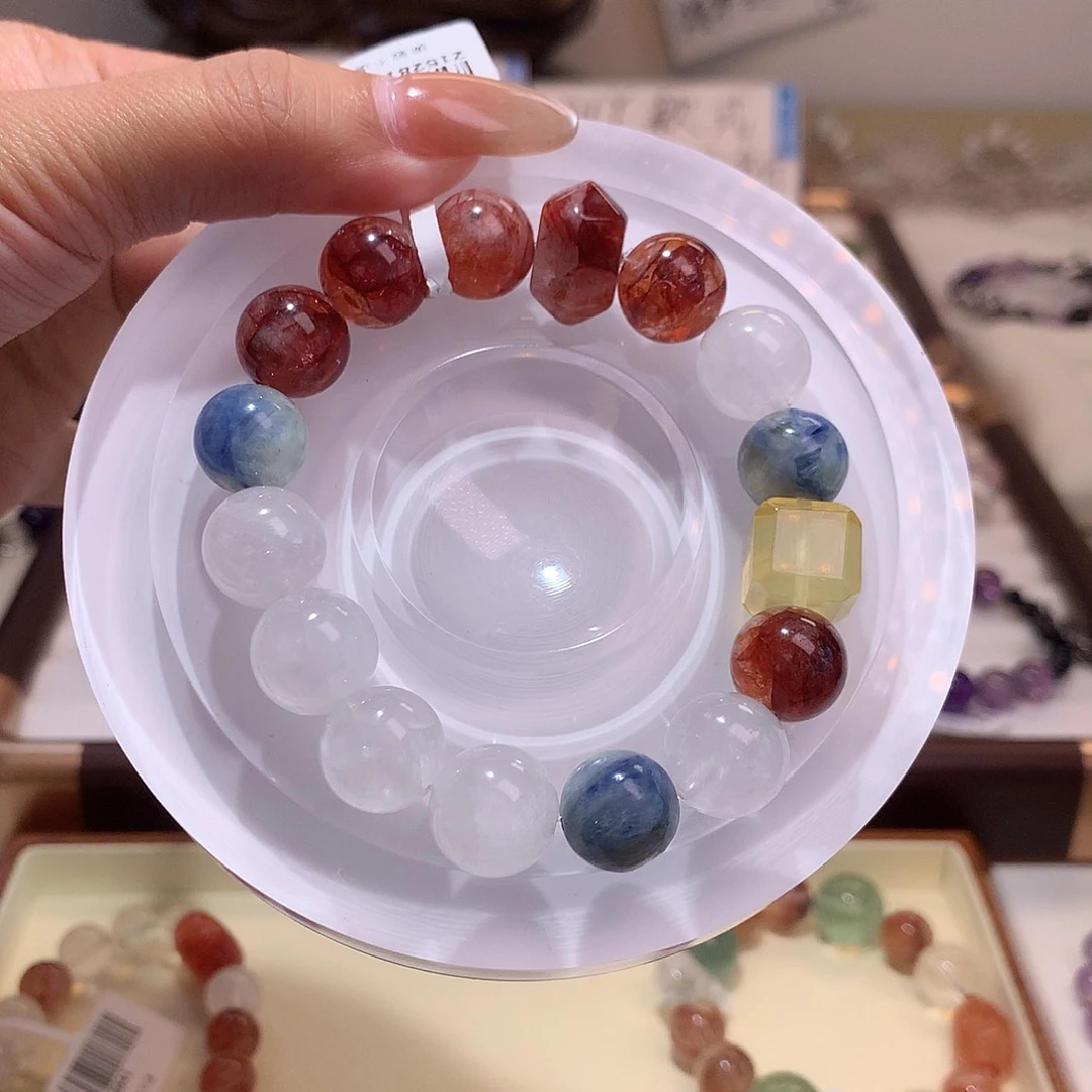 水晶未镶嵌手链4号13mm