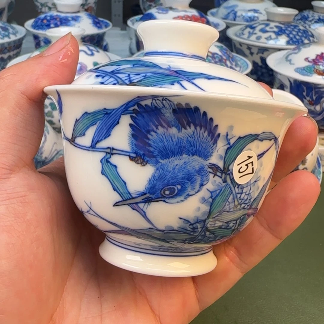 彦祖纯手工手绘茶具157